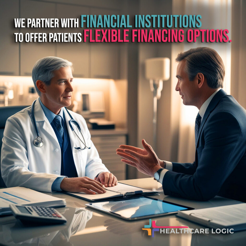 Overcoming the Financial Hurdles of Healthcare: How Flexible Financing Plans Can Help Introduction: Healthcare shouldn't be a financial burden. Unfortunately, even with insurance, many patients face unexpected medical bills or out-of-pocket expenses that can strain their budget. At Healthcare Logic, we believe access to affordable healthcare is essential. This blog post will explore how flexible financing plans can help patients overcome financial hurdles and get the care they need. The Challenge of Affording Healthcare Affordability is a major challenge in today's healthcare landscape. Here's why: Rising Costs: The cost of healthcare services continues to rise, outpacing inflation. High Deductibles: Many insurance plans have high deductibles, leaving patients responsible for a significant portion of the costs upfront. Limited Coverage: Insurance plans may not cover all medical services or procedures. How Flexible Financing Plans Can Help Flexible financing plans can help patients bridge the gap between what their insurance covers and their out-of-pocket responsibility. These plans offer several advantages: Improved Affordability: By breaking down large medical bills into smaller, more manageable monthly payments, flexible financing plans can make healthcare more affordable. Reduced Stress: Knowing you have a plan to pay for your medical care can help reduce financial stress and anxiety. Access to Care: Flexible financing plans can help ensure patients don't delay or forgo necessary medical care due to cost concerns. What to Consider When Choosing a Flexible Financing Plan: When considering a flexible financing plan, there are several factors to keep in mind: Interest Rates: Compare interest rates offered by different financing options. Term Length: Choose a term length that fits your budget and allows you to comfortably afford the monthly payments. Fees: Be aware of any origination fees or other associated charges. Healthcare Logic: Your Partner in Patient Financing At Healthcare Logic, we understand the challenges of affording healthcare. We partner with financial institutions to offer patients a variety of flexible financing options. Our team can help you find a plan that meets your individual needs and budget. Contact Healthcare Logic Today Don't let financial concerns prevent you from getting the healthcare you deserve. Contact Healthcare Logic today at https://myhealthcarelogic.com/contact-us/ or give us a call to learn more about flexible financing options. We're here to help you navigate the financial aspects of healthcare and achieve your health goals.